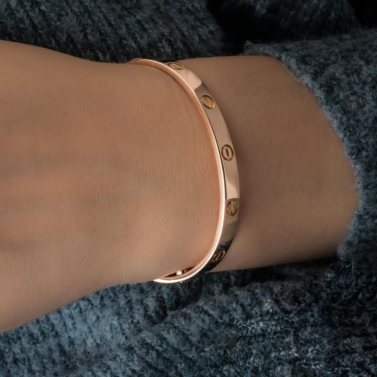 ETERNITY | Tynn Armbånd i Roségull