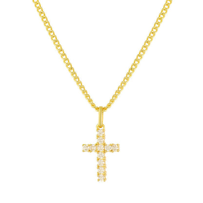 EXCLUSIV | Elegance Cross halskjede