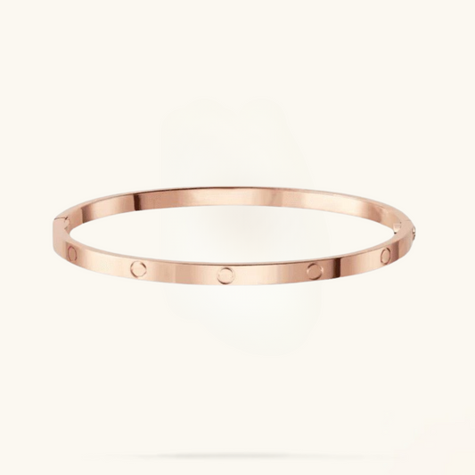 ETERNITY | Tynn Armbånd i Roségull