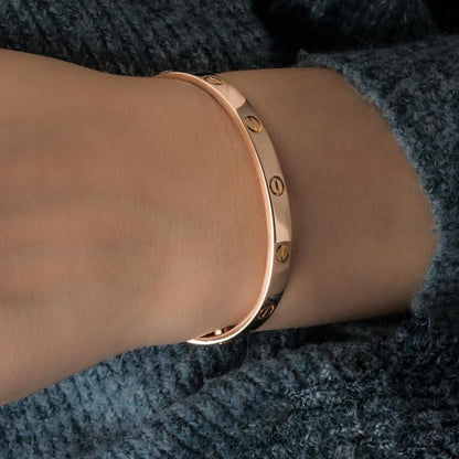 ETERNITY | Tynn Armbånd i Roségull